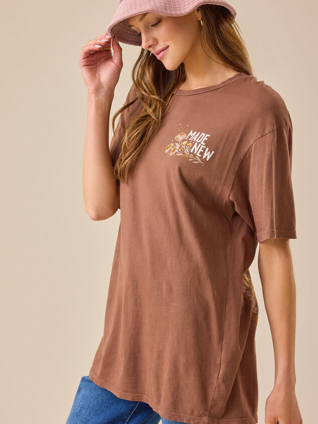 All Things New Graphic Tee Detail 4 - TULLABEE