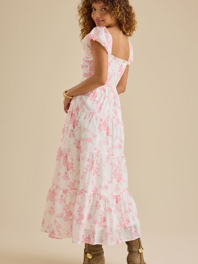 Ailany Floral Maxi Dress Detail 5 - TULLABEE