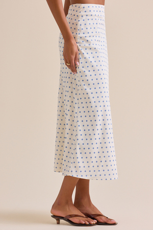 Ellie Polka Dot Maxi Skirt - Altar'd State - 