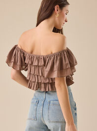 Simone Ruffle Top Detail 5 - TULLABEE