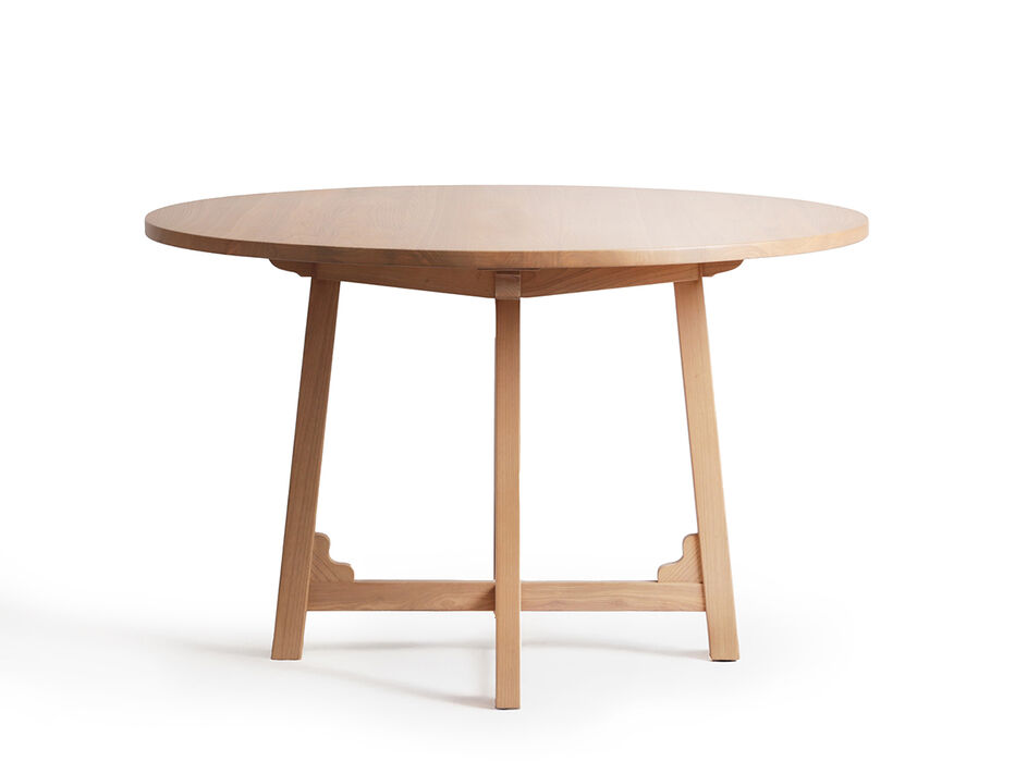 Rose Wood Round Dining Table - TULLABEE - 