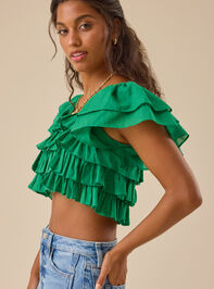 Simone Ruffle Top Detail 4 - TULLABEE