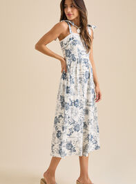Haley Midi Dress Detail 3 - TULLABEE