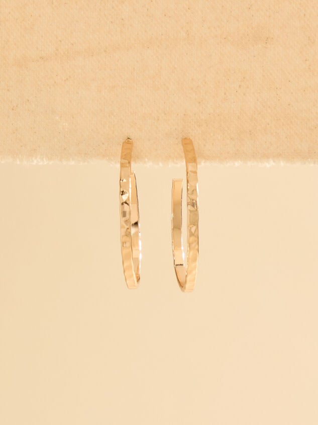 Open Hoop Earrings - TULLABEE
