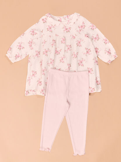 Belle Rosette Dress Set - TULLABEE