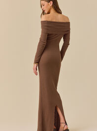 Talitha Maxi Sweater Dress Detail 4 - TULLABEE