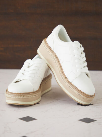 Bailey Platform Sneakers By DV Dolce Vita - TULLABEE