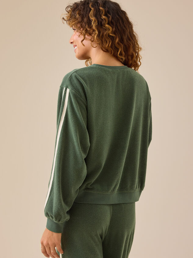 Victor Mama Sweatshirt by Rylee + Cru Detail 5 - TULLABEE