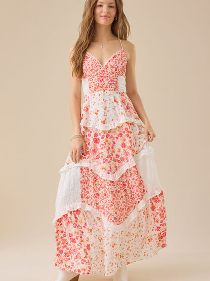 Adernlia Floral Maxi Dress - TULLABEE