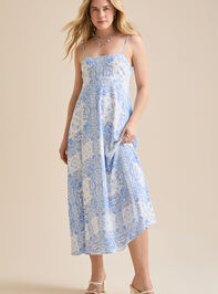 Fabi Floral Maxi Dress Detail 2 - TULLABEE