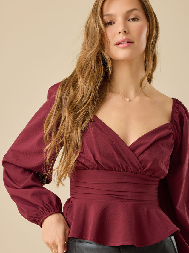 Talissia Babydoll Top Detail 4 - TULLABEE