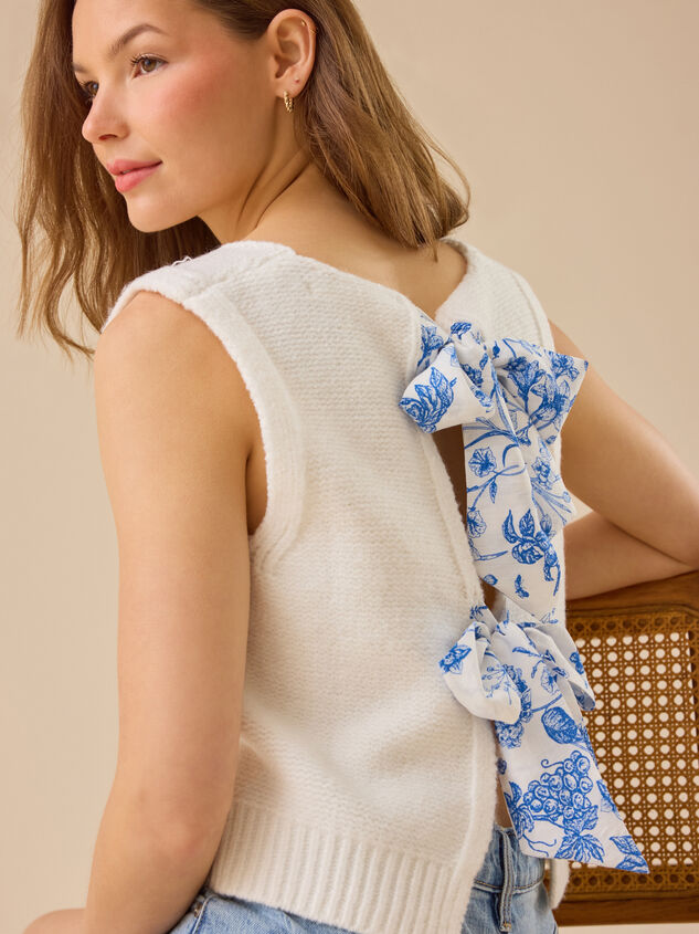 Bonnie Bow Back Vest - TULLABEE