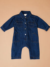 Danny Denim Coverall Detail 2 - TULLABEE