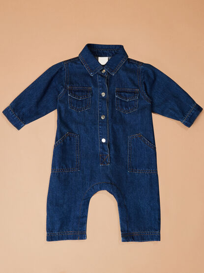 Danny Denim Coverall - TULLABEE