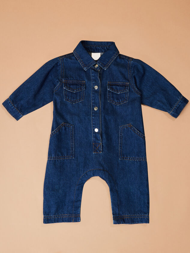 Danny Denim Coverall Detail 2 - TULLABEE