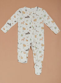 Cuddly Animals Footie Detail 2 - TULLABEE