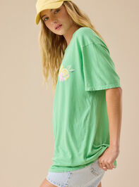 Positano Lemons Oversized Tee Detail 5 - TULLABEE