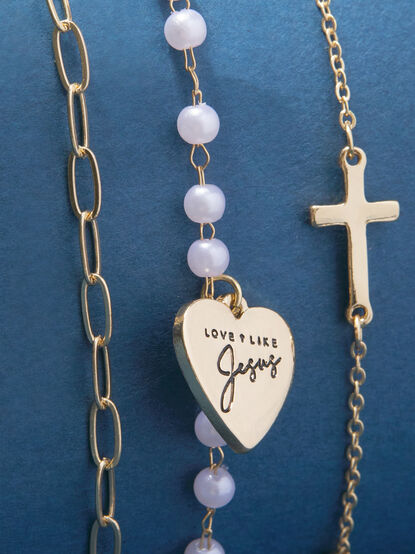 Love Like Jesus Bracelet Set - TULLABEE