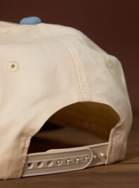 Denim Cowboy Country Club Trucker Hat Detail 4 - TULLABEE