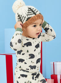 Tree Knit Pom Beanie - TULLABEE