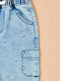 Bella Denim Jogger Detail 2 - TULLABEE