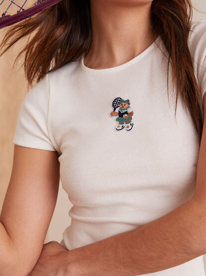 Tennis Bear Baby Tee - TULLABEE
