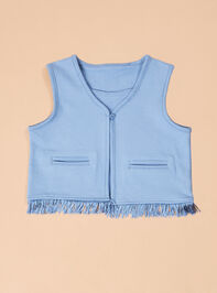 Dolly Fringe Vest - TULLABEE