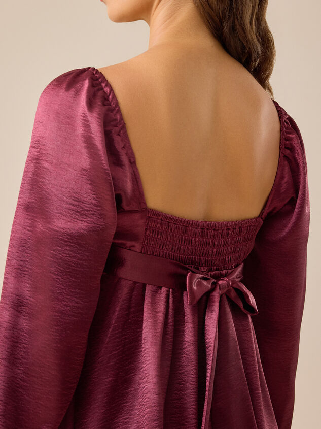 Madeleine Mini Dress Detail 4 - TULLABEE