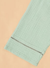 Camilla Floral Baby Top and Pant Set Detail 5 - TULLABEE