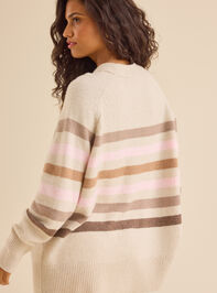 Faye Striped Sweater Detail 5 - TULLABEE