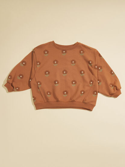 Brielle Floral Sweatshirt by Rylee + Cru - TULLABEE