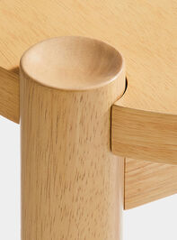 Ruby Wood Side Table Detail 6 - TULLABEE