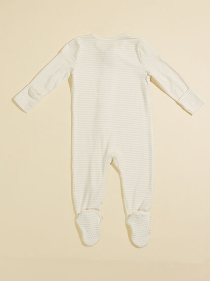 Blake Striped Footie - TULLABEE