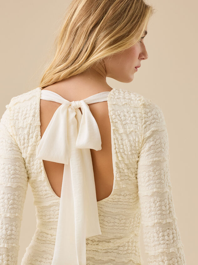 Kate Bodycon Mini Dress Detail 2 - TULLABEE