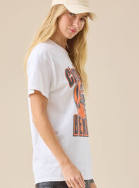 Bengals Helmet Oversized Tee Detail 3 - TULLABEE