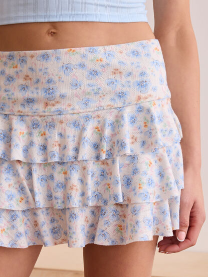 Bloom Tier Skort - TULLABEE