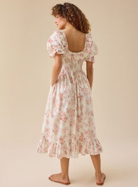 Paityn Floral Mama Dress Detail 5 - TULLABEE