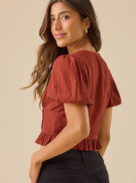 Winifred Baby Doll Top Detail 4 - TULLABEE