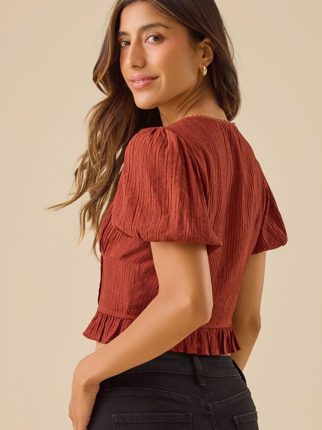 Winifred Baby Doll Top Detail 4 - TULLABEE