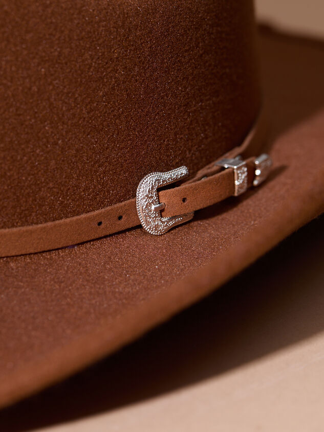 Madeline Western Belt Hat Detail 3 - TULLABEE