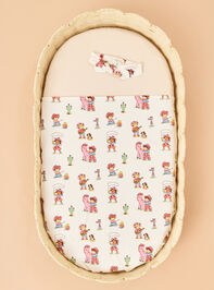 Vintage Cowgirl Swaddle with Headband - TULLABEE