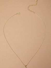 18K Gold Radiant Charm Necklace - TULLABEE