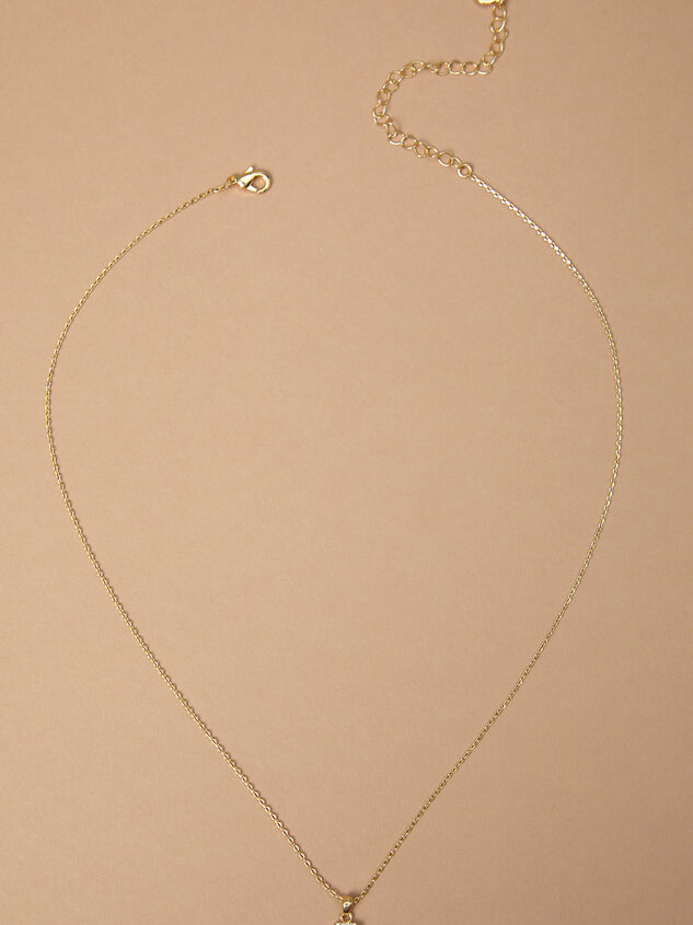 18K Gold Radiant Charm Necklace - TULLABEE