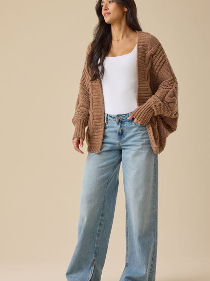 Luna Open Front Cardigan - TULLABEE