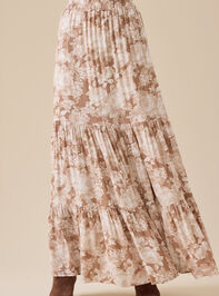 Rynn Floral Maxi Skirt Detail 2 - TULLABEE