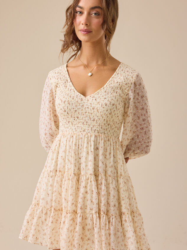 Chelly Floral Mini Dress - TULLABEE