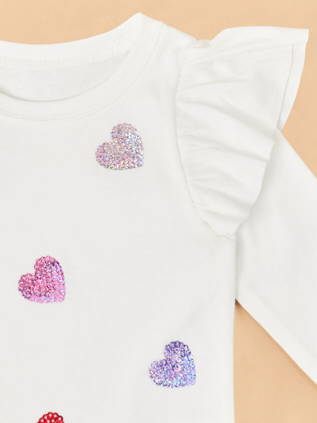 Elsie Love Tee by Mud Pie Detail 3 - TULLABEE