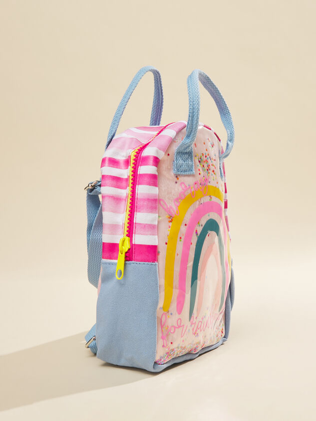 Rainbow Backpack Detail 3 - TULLABEE