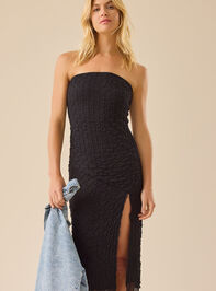 Parker Strapless Textured Mini Dress - TULLABEE