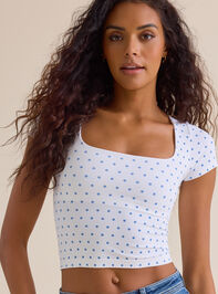 Aislynn Short Sleeve Cami Detail 2 - TULLABEE